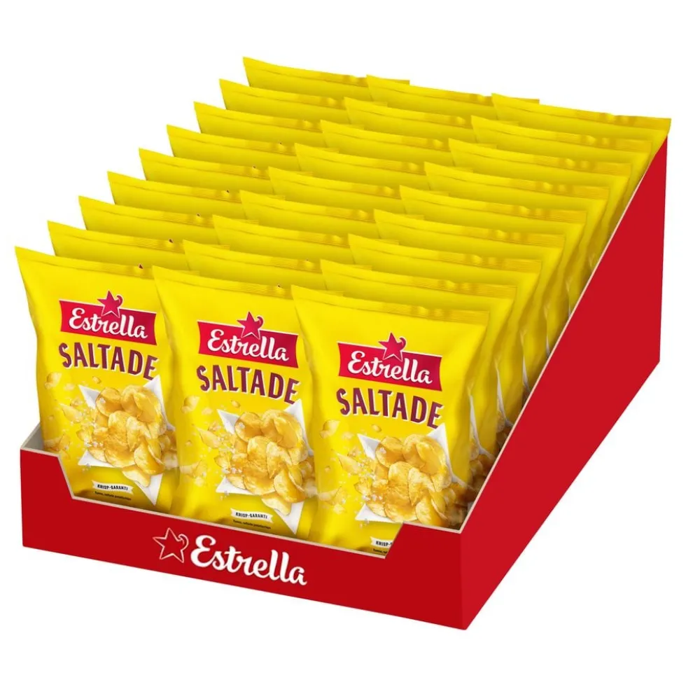 Estrella Lättsaltade Chips Suurpakkaus