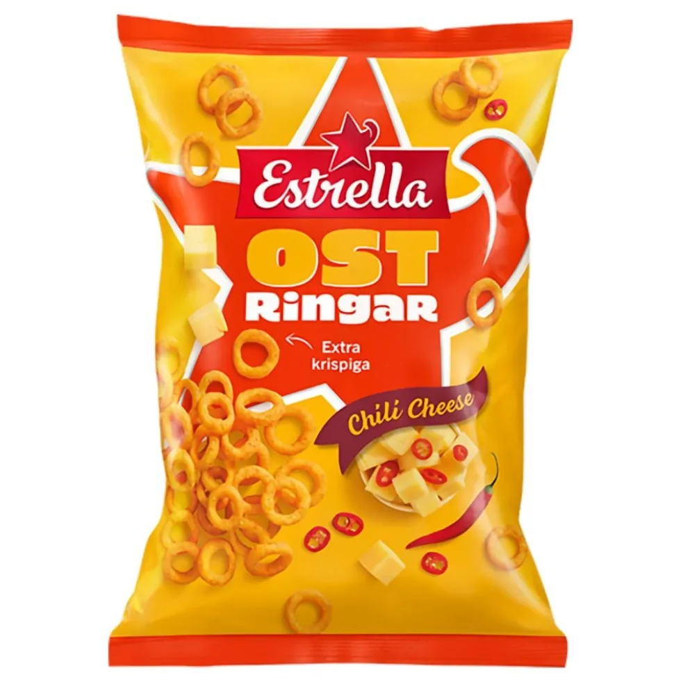 Estrella Ostringar Chili Cheese