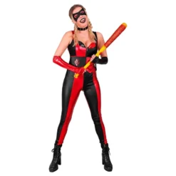 Evil Harlequin Jumpsuit Naamiaisasu