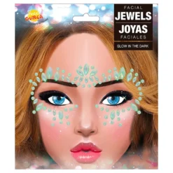 Face Jewels Glow in the Dark Ice