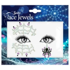 Face Jewels Hämähäkki