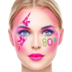 Face Jewels 80-luvun teema