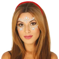 Face Jewels Silver Ciara