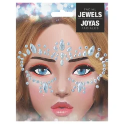 Face Jewels Silver Ciara