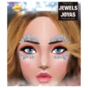 Face Jewels Silver Leana
