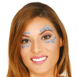 Face Jewels Silver Leana