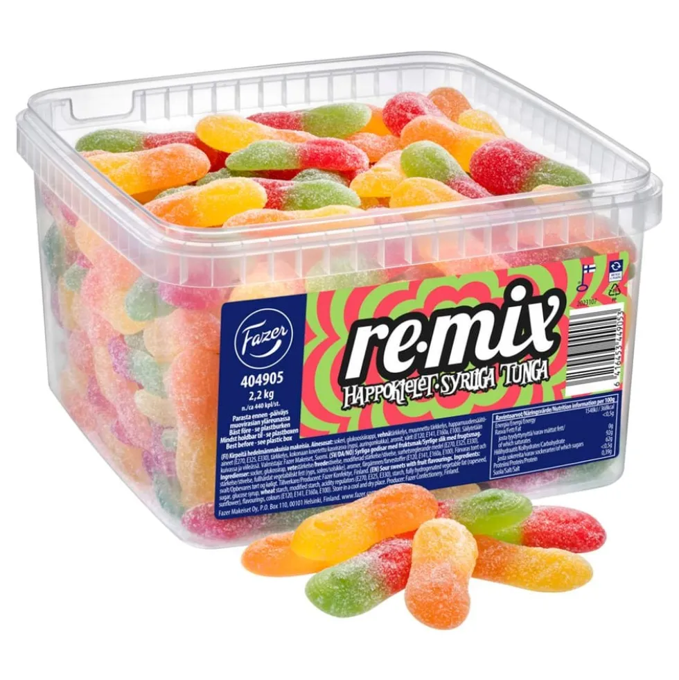 Fazer Remix Kirpeät Kielet Suurpakkaus
