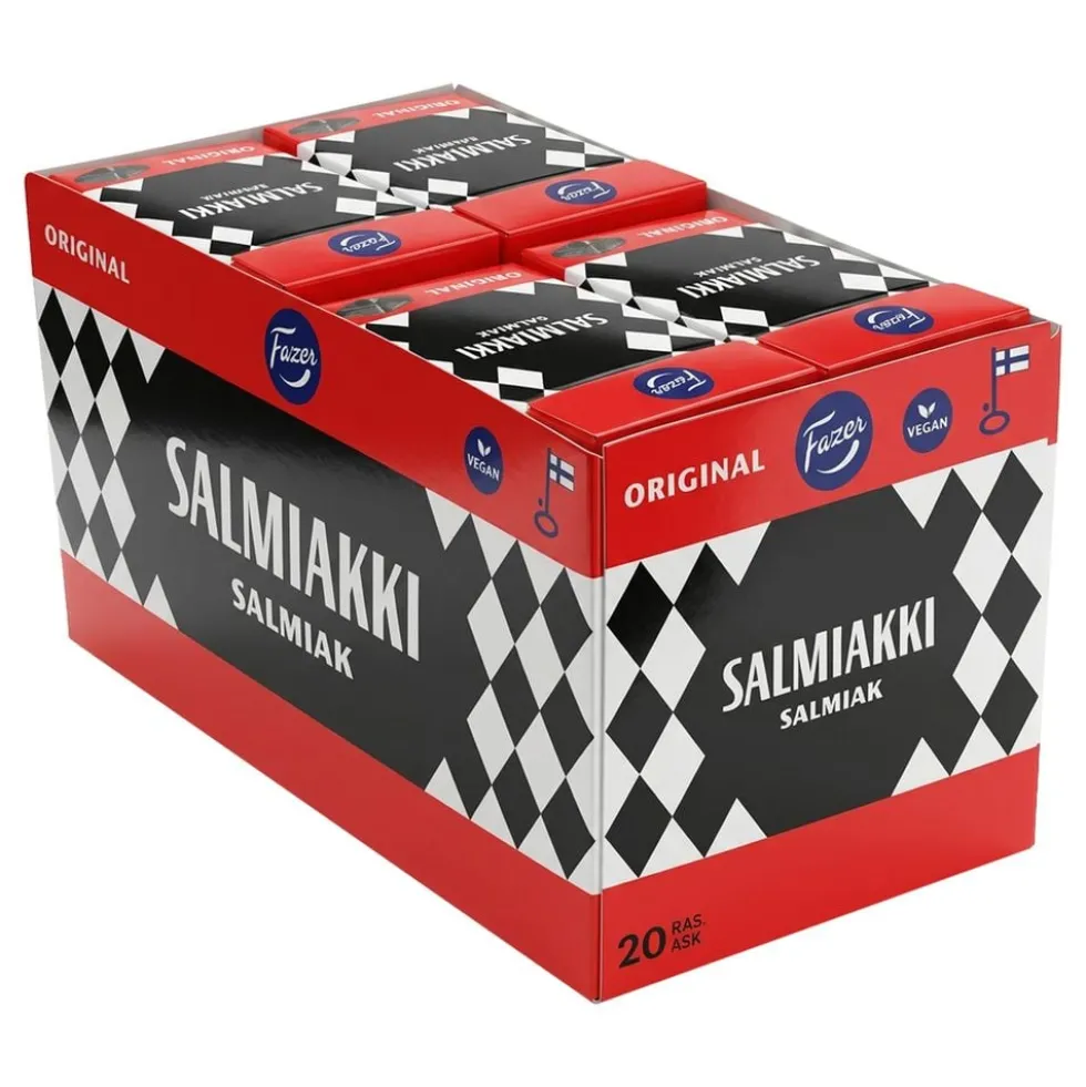 Fazer Salmiakki-pastillit Suurpakkaus