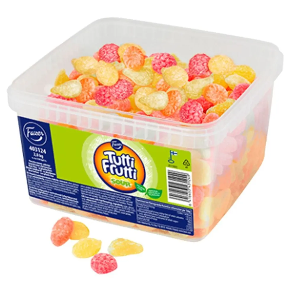 Fazer Tutti Frutti Kirpeä Irtokarkit