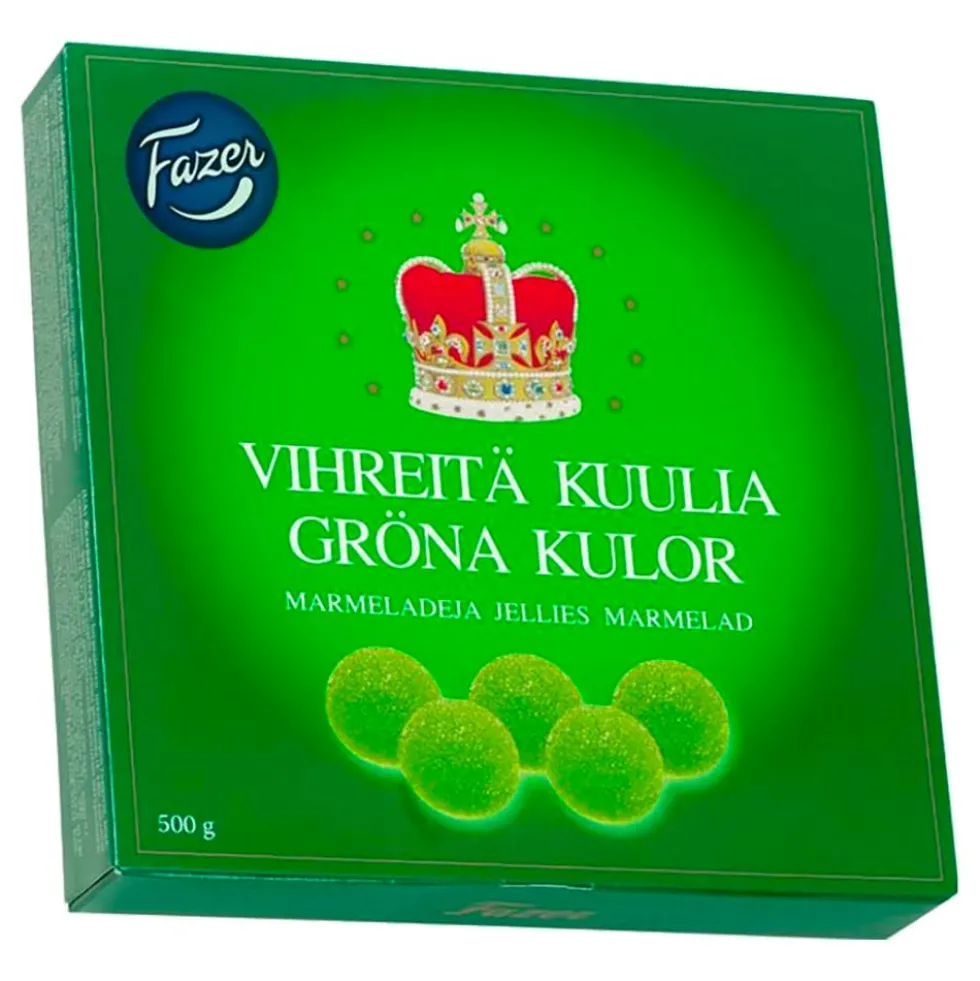 Fazer Vihreitä Kuulia Rasia