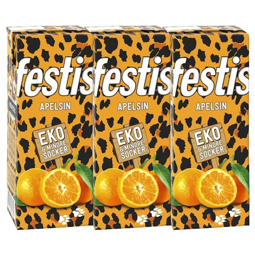 Festis Appelsiini Ekologinen