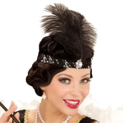 Flapper Otsapanta Timantilla Musta