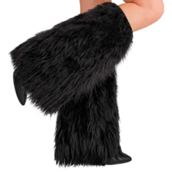 Fluffiset mustat säärystimet