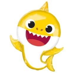 Folioilmapallo Baby Shark Keltainen