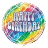 Folioilmapallo Batiikki Happy Birthday