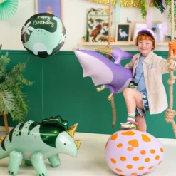 Folioilmapallo Brontosaurus Happy Birthday