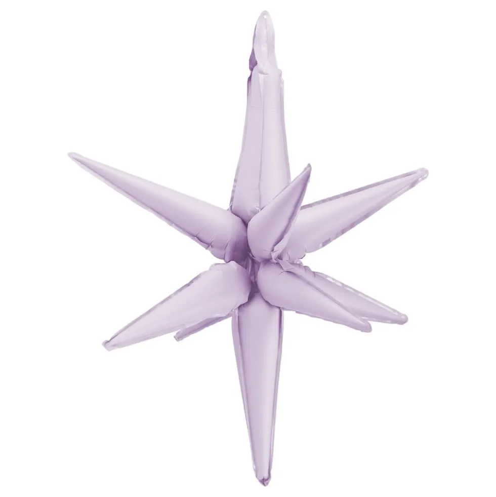 Folioilmapallo 3D Tähti Violetti