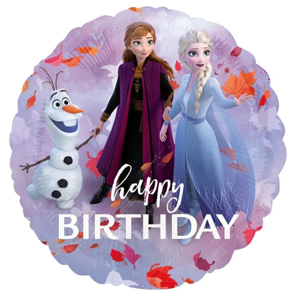 Folioilmapallo Frozen 2 Happy Birthday