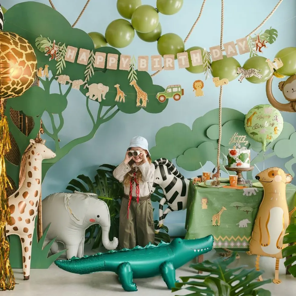 Folioilmapallo Happy Birthday Safari Party