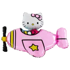 Folioilmapallo Hello Kitty Lentokoneessa