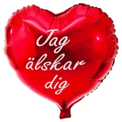 Folioilmapallo Jag älskar dig
