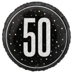 Folioilmapallo 50 Musta/Hopea