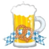 Folioilmapallo Oktoberfest Oluttuoppi Shape