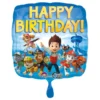 Folioilmapallo Paw Patrol Happy Birthday