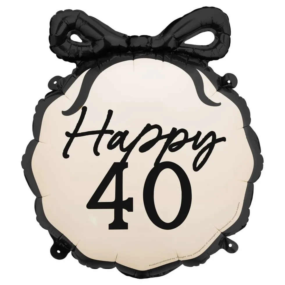 Folioilmapallo Rusetti Happy 40