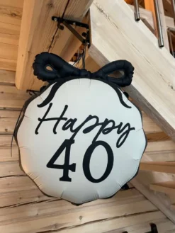 Folioilmapallo Rusetti Happy 40