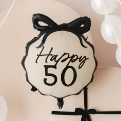 Folioilmapallo Rusetti Happy 50