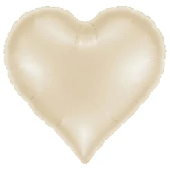 Folioilmapallo Sweetie Heart Satin Cream