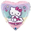Folioilmapallo Sydän Hello Kitty Rainbow