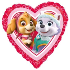 Folioilmapallo Sydän Paw Patrol