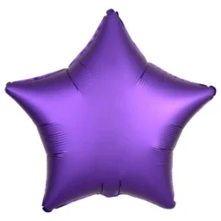 Folioilmapallo Tähti Silkki Violetti