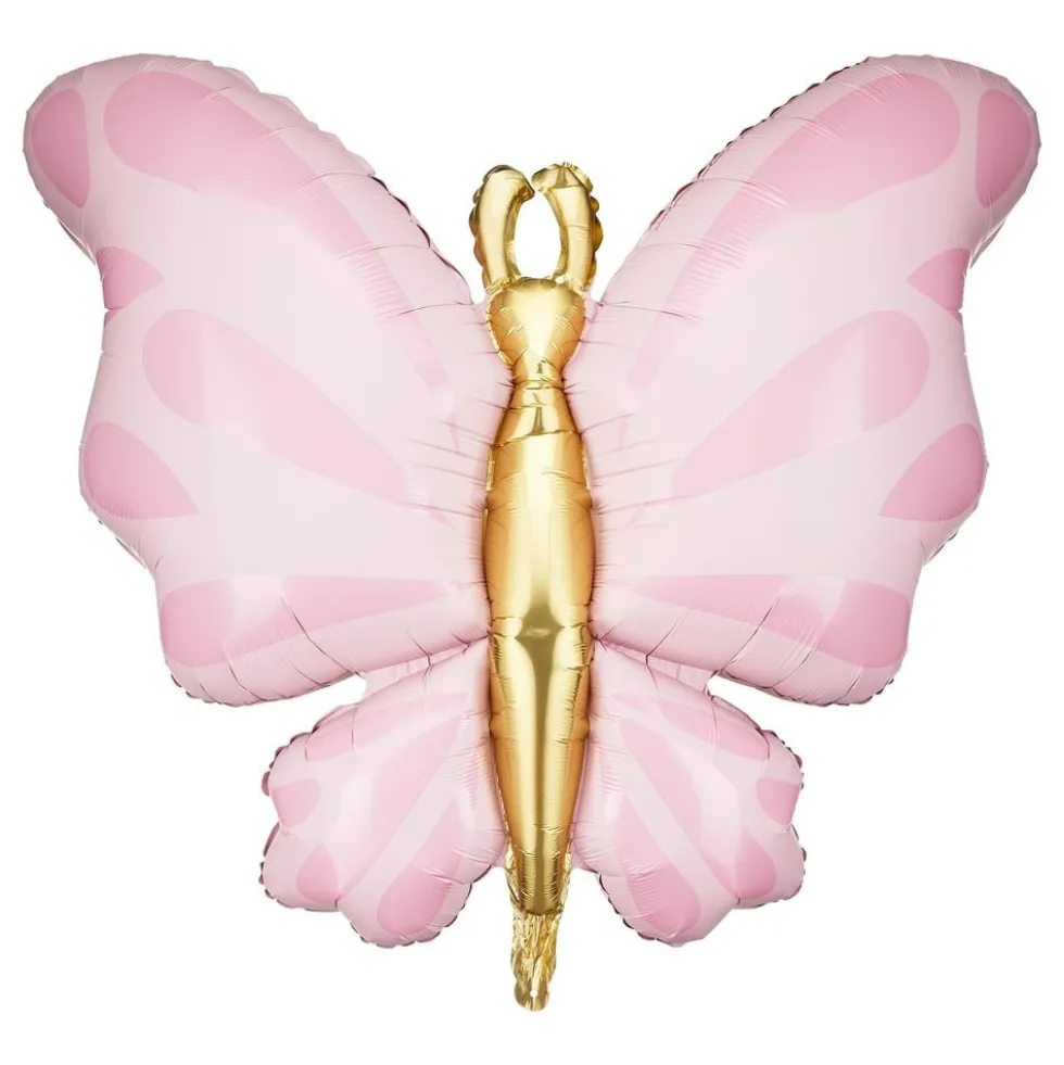 Foliopallo Perhonen Vaaleanpunainen