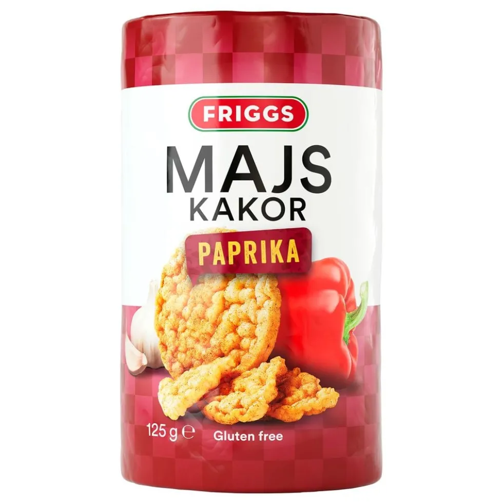 Friggs Maissikakut Paprika Suurpakkaus