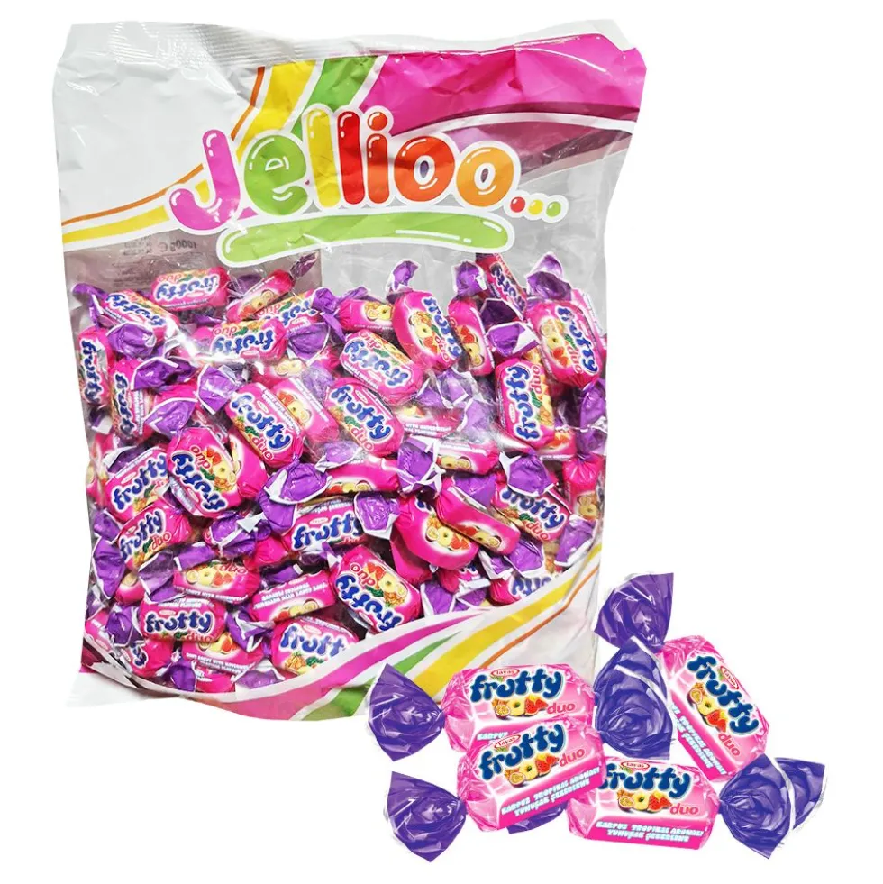 Frutty Duo Twist Melon/Tropical Suurpakkauksessa