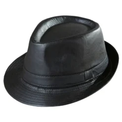 Gangsterihattu Nahkajäjitelmä