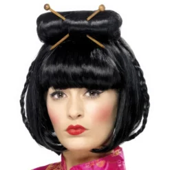 Geisha Musta Peruukki