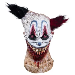 Ghoulish Lateksinaamari Ghoulish Pelottava Klovni