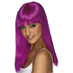 Glamourama Neonpurppura Peruukki