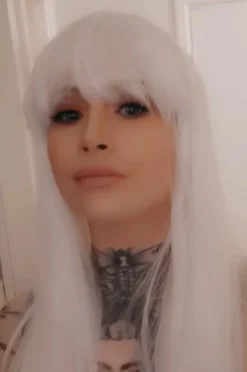 Glamourama Valkoinen Peruukki