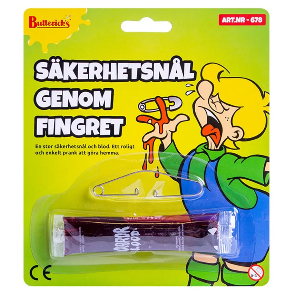 Hakaneula Sormen Läpi Pilailutarvike