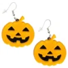 Halloweenkurpitsa-korvakorut