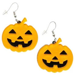 Halloweenkurpitsa-korvakorut