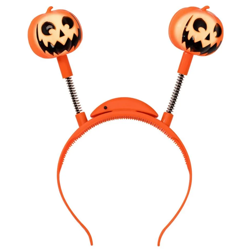 Halloween Otsanauha Kurpitsoilla LED
