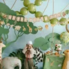 Happy Birthday Safari Party -viirinauhat