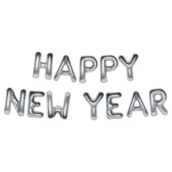 Happy New Year -viirinauha hopea
