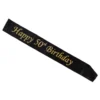 Happy 50th Birthday -kunniaviitta Musta/Kulta